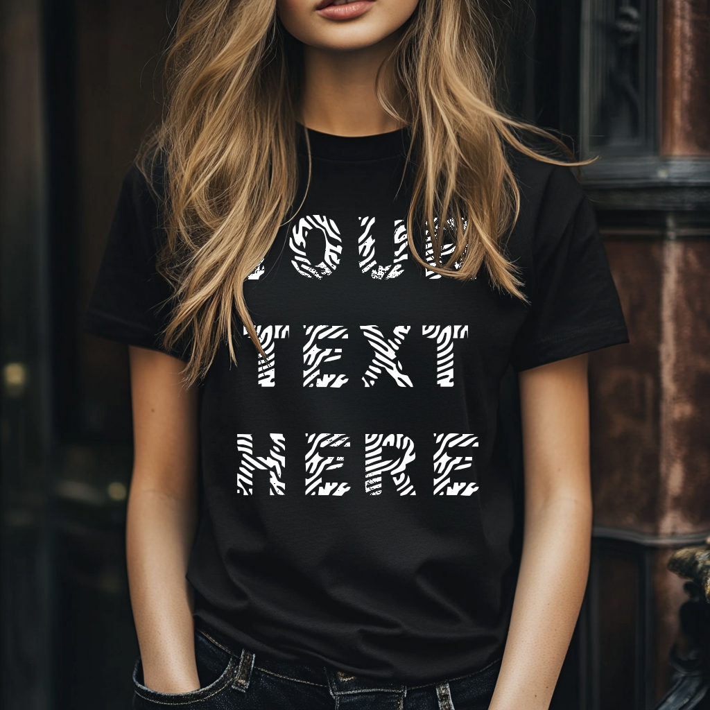 A Shirt CUSTOMIZED with YOUR text